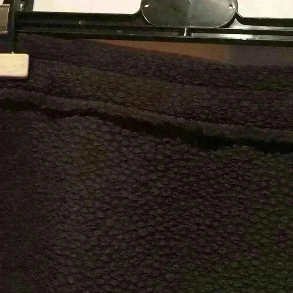 Sandro black skirt  with distressed detail size 1 - Picture 2 of 5